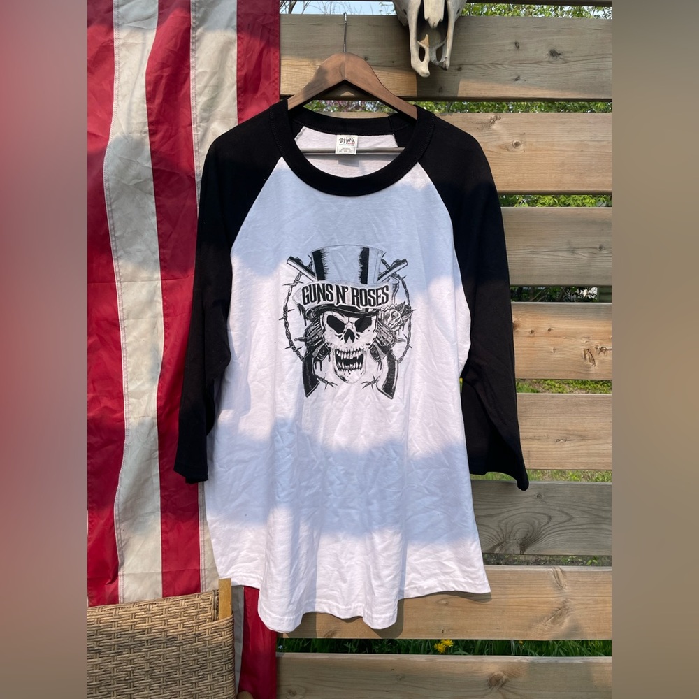 Guns n Roses 3/4 tee
